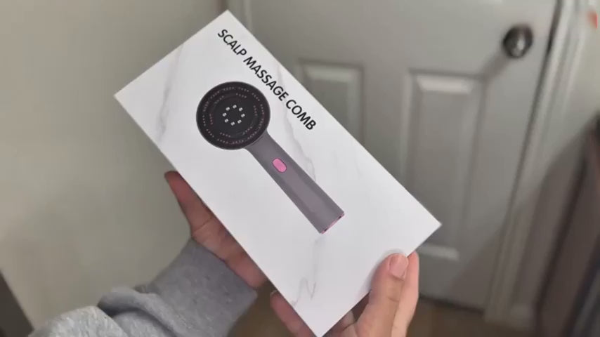 SCALP MASSAGE COMB  3 en 1 - Peigne Massant Applicateur Sérum – Soin & Croissance Cheveux