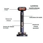 HEATING EYE - micro vibrations, thérapie lumineuse,  anti-cernes & poches