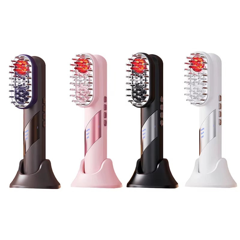 HEAD MASSGER COMB 4 en 1 - Peigne Massant Électrique Multifonctions – Soin & Croissance Cheveux