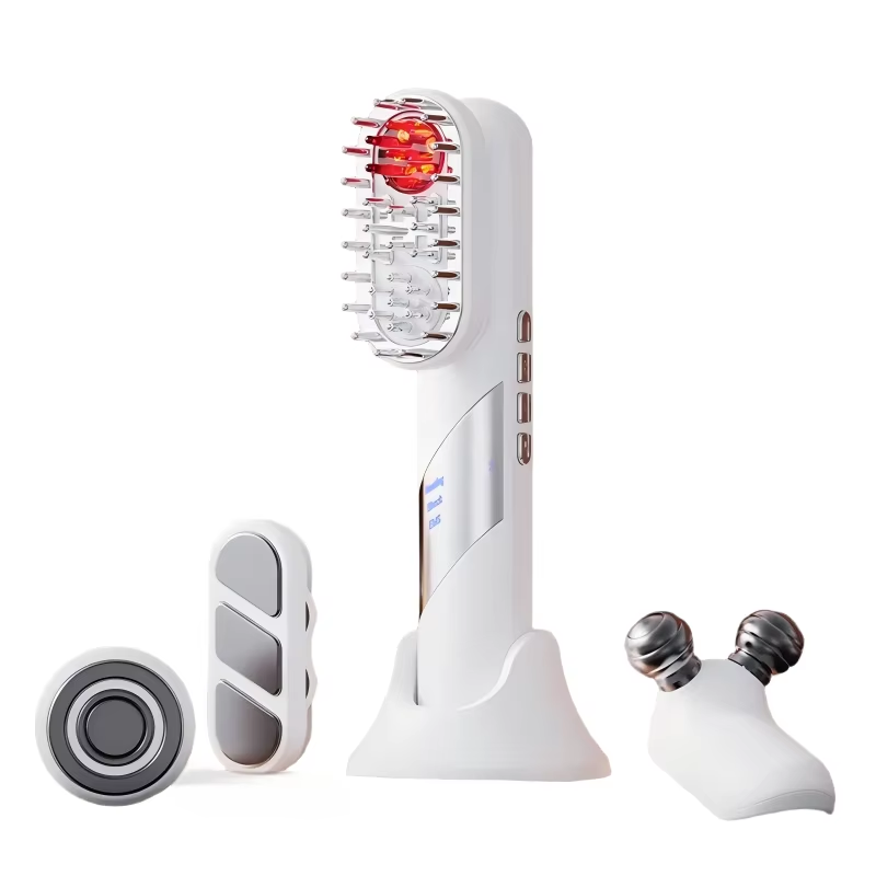 HEAD MASSGER COMB 4 en 1 - Peigne Massant Électrique Multifonctions – Soin & Croissance Cheveux