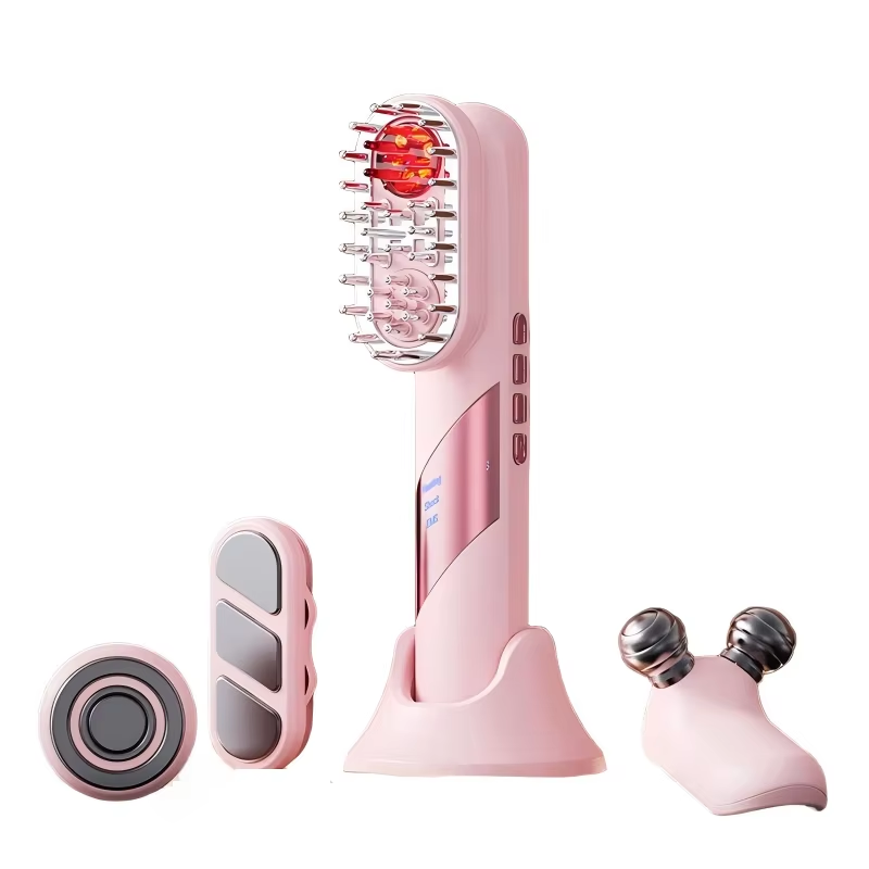 HEAD MASSGER COMB 4 en 1 - Peigne Massant Électrique Multifonctions – Soin & Croissance Cheveux